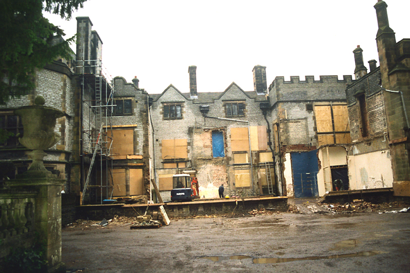 Thornbridge Hall - Exterior Before Works HL4